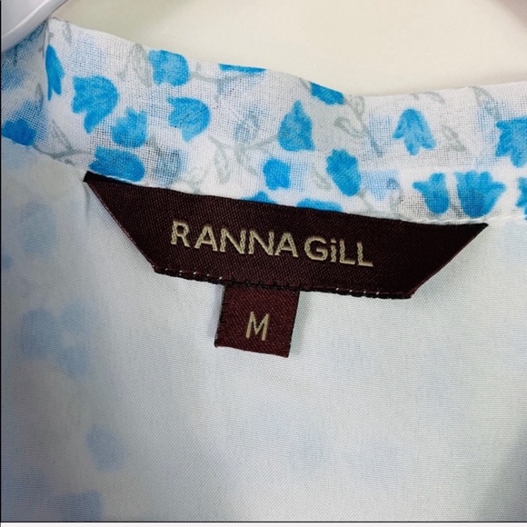 Anthropologie Ranna Gill Eden Long Sleeve Top - Picture 7 of 8